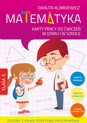 Matematyka kl.3 Karty Pracy do ćw. w domu i w szkole