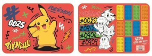 Podkład dwustronny laminowany Pokemon