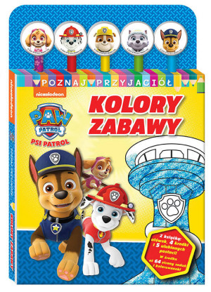 Psi Patrol. Kolory zabawy. Poznaj przyjaciół. Cz.1