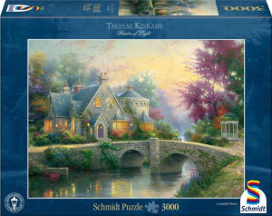 Puzzle 3000. Thomas Kinkade. Wieczorną porą. G3