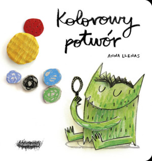Kolorowy potwór. Książka kartonowa