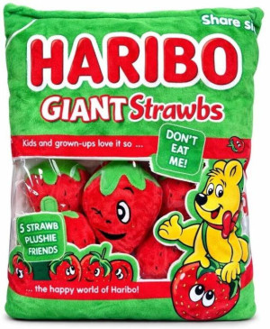 Haribo Strawberry Plusz