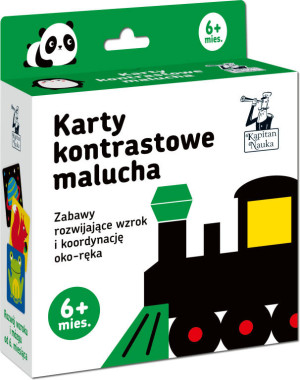 Karty kontrastowe malucha. Kapitan Nauka