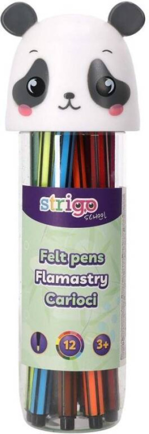 Flamastry Panda 12szt