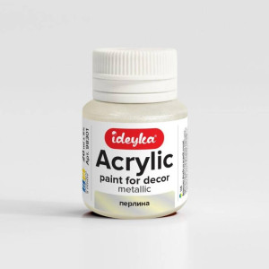 Farba akrylowa metaliczna Perła 20ml