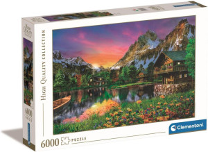 Puzzle 6000. Alpine Lake