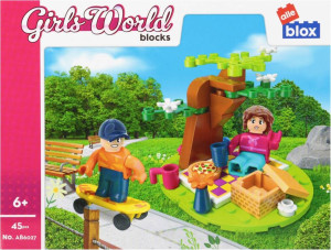 Klocki konstrukcyjne Alle blox Girl Piknik