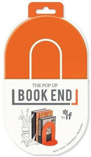 Book End Podpórka pod książki pomarańczowa