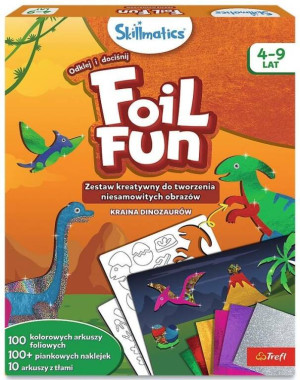 Zestaw Skillmatics Foil Fun Kraina DinozaurówTREFL