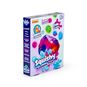 Squishy. Kamienie fluo