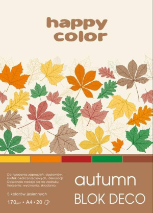 Happy Color. Blok A4. Autumn