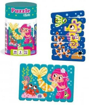 Puzzle sticks. Morze