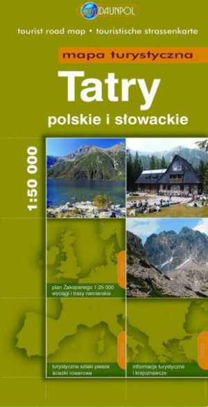 Mapa Turystyczna EuroPilot. Tatry