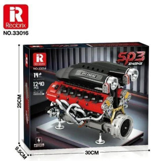 Klocki Silnik SP3 V12 1240el