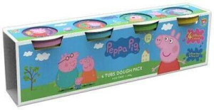 Świnka Peppa Ciastolina 4 tuby