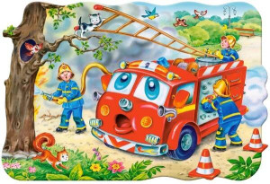 Puzzle 20 maxi. Straż pożarna