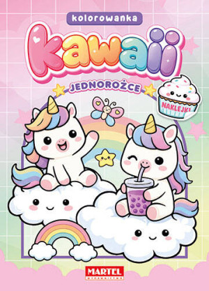 Kawaii Jednorożce z naklejkami