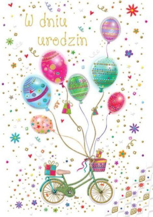 Kartka okolicznościowa. Urodziny TS113