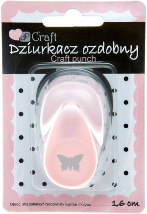 Dziurkacz ozdoby 1,6cm motyl