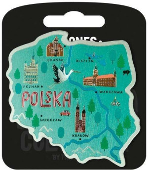 Magnes. I love Poland. Polska. ILP-MAG-A-PL-03