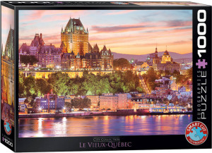 Puzzle 1000 Kanada, Widok na Quebec