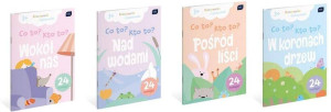 Kolorowanka A4/16K z naklejkami. Co to? Kto to?