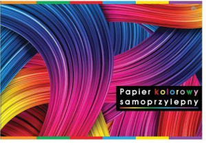 Zeszyt papierów kolor samoprzylep. B5/8K