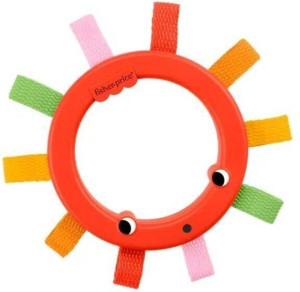 Fisher Price Grzechotka czerwona
