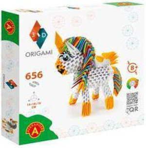 Origami 3D. Jednorożec