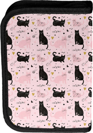 Piórnik bez wyposażenia Black Cat PP26BC-P001BW