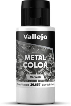 Vallejo: 26.657 - Gloss Metal Varnish (60 ml)