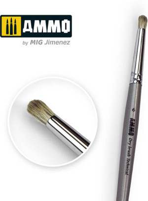 Ammo: Technical Brush - Drybrush 6