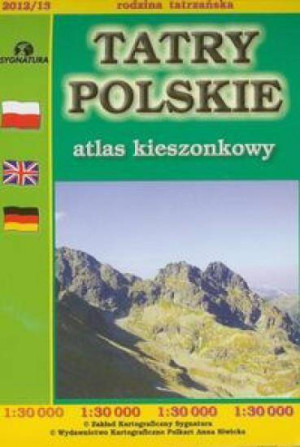 Tatry Polskie. Atlas kieszonkowy 1:30 000