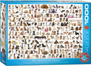 Puzzle 1000 Świat psów 6000-0581