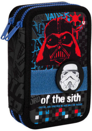 Piórnik 2-komorowy z wyposażeniem CoolPack Disney Core Jumper 2 Star Wars