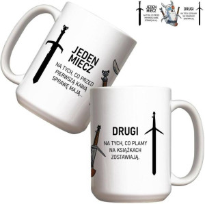 Kubek. Wiedźlam dwa miecze 440ml