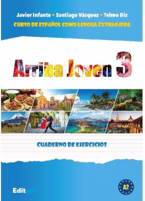 Arriba Joven 3. Ćwiczenia do nauki hiszpańskiego A2.2