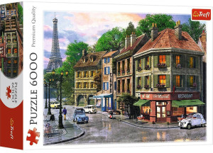 Puzzle 6000. Uliczka Paryża 65001