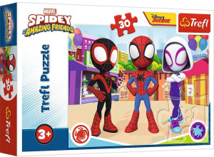 Puzzle 30 Przygody Spidey'a i przyjaciół
