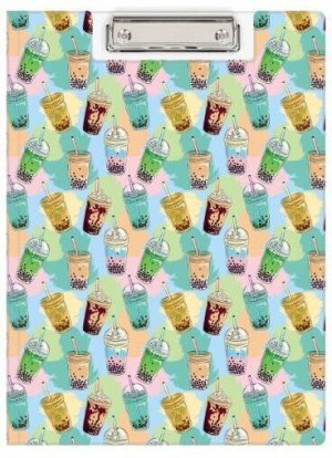 Klip A4 deska bubble tea