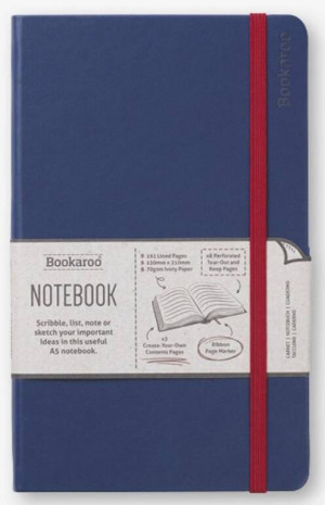 Bookaroo. Notatnik Journal A5, granatowy
