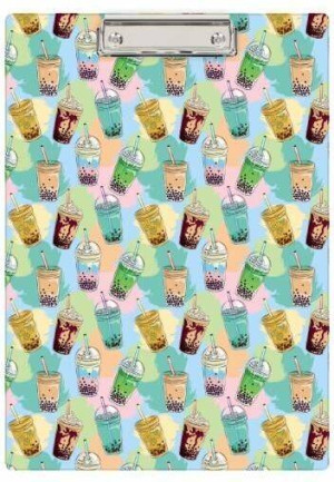 Klip A4 deska bubble tea