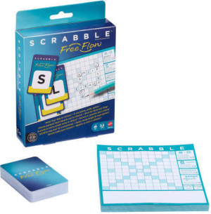 GRA MATTEL SCRABBLE FREE FLOW JMY10 PUD6