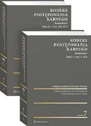 Kodeks postępowania karnego. Komentarz. Tom 1-2