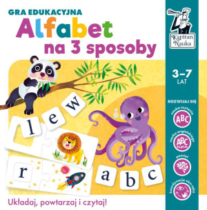 Alfabet na 3 sposoby. Kapitan Nauka
