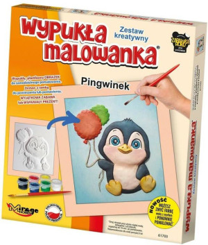 Pingwinek. Wypukła Malowanka
