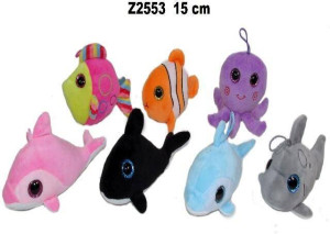 Zwierzęta morskie 15cm MIX