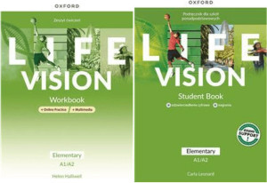 Life Vision Elementary. Pakiet: Student Book (Podręcznik) / Workbook (Ćwiczenia). Poziom A1/A2. Język angielski