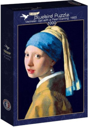 Puzzle 1000 Dziewczyna z perłą, Vermeer