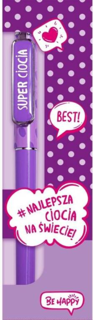 Długopis Pop Art - Super Ciocia